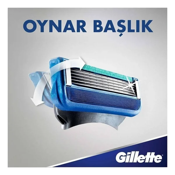 Gillette Fusion 5 Start 8'li Yedek Tıraş Bıçağı - Görsel 3