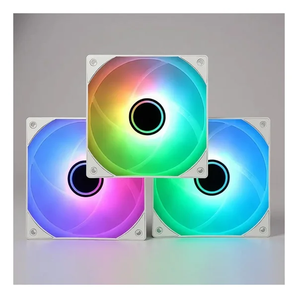 Thermalright Tl-C12w-S V3 Argb Beyaz 3'lü 12 Cm Kasa Fanı - Görsel 4