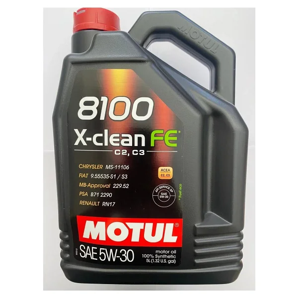 Motul 8100 X-Clean Fe 5w-30 5 Lt Motor Yağı - Görsel 7