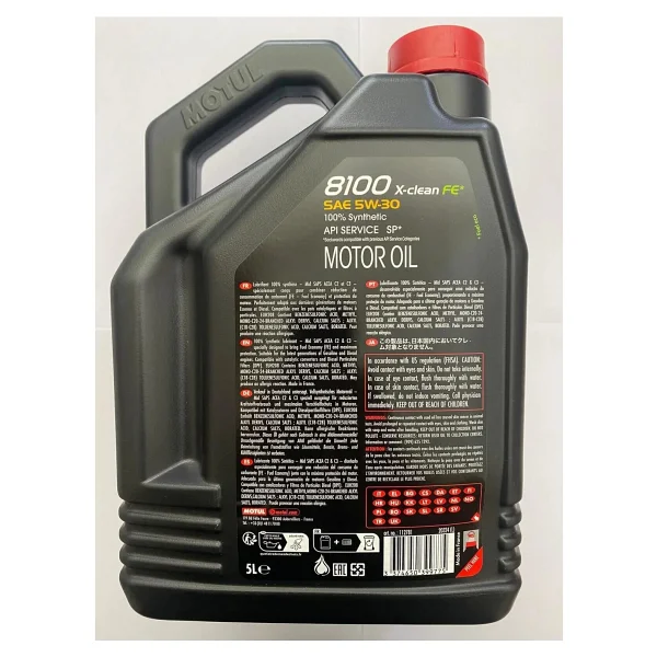 Motul 8100 X-Clean Fe 5w-30 5 Lt Motor Yağı - Görsel 8