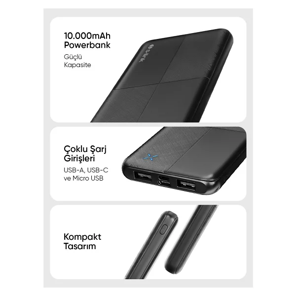 S-Link Ip-G12n 10000 mAh Powerbank - Görsel 9
