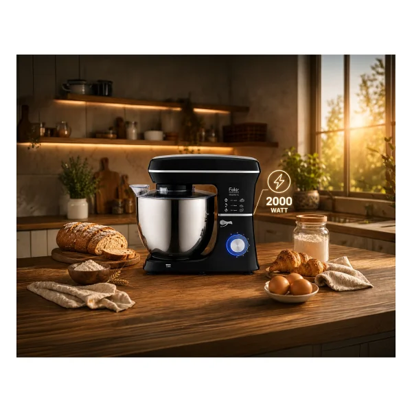 Fakir Maxychef 2000W 10 lt Stand Mikser - Görsel 5