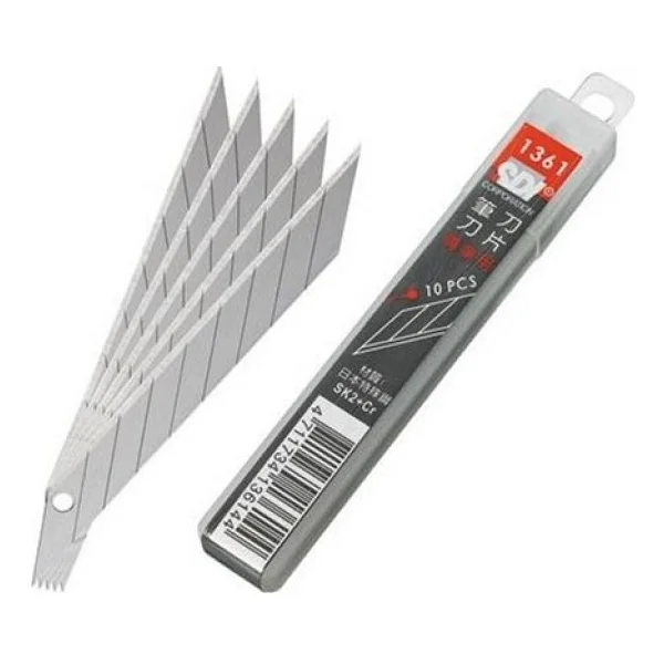 Sdi Sdı 1361 Maket Bıçağı Yedeği 30" Dar 10'lu - Görsel 3