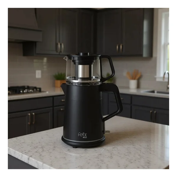 Felix Bold Fl301 1650 W Cam Demlikli Çay Makinesi - Görsel 7