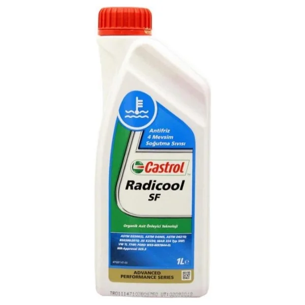 Castrol Radicool Sf 1 Lt Kırmızı Antifriz - Görsel 5