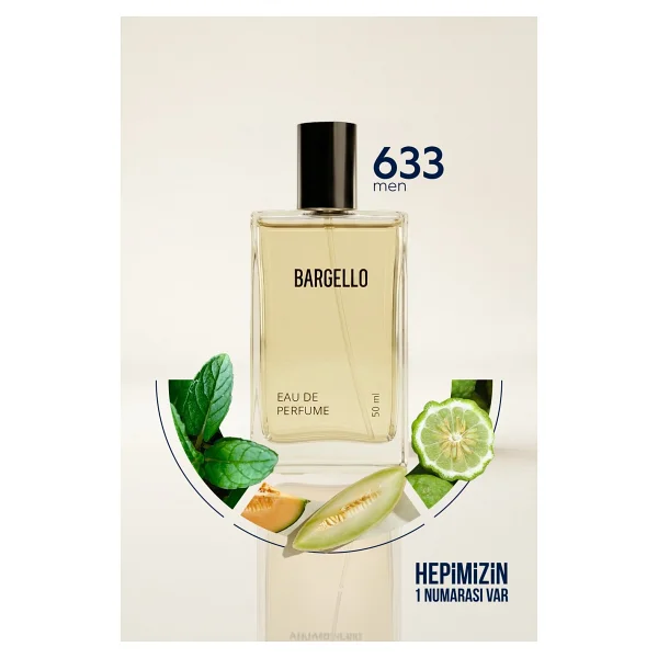 Bargello 633 Fresh EDP 50 ml Erkek Parfüm - Görsel 4
