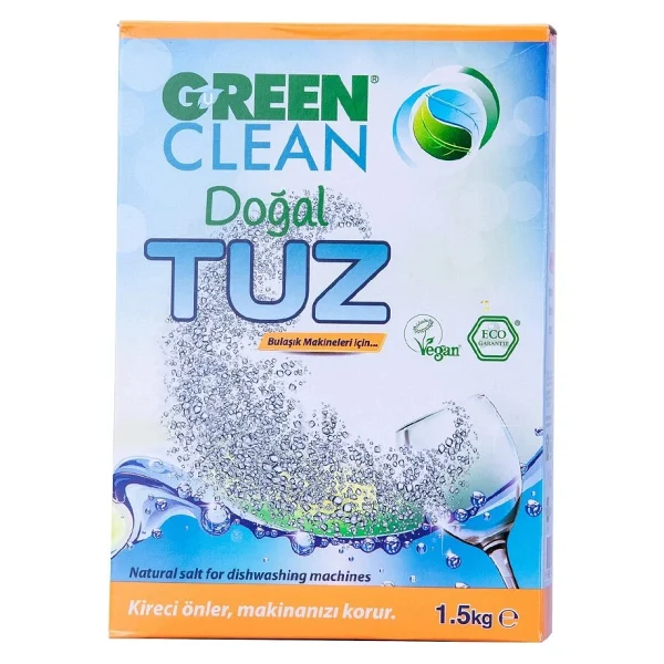 U Green Clean Doğal 1.5 Kg Bulaşık Makinesi Tuzu - Görsel 3