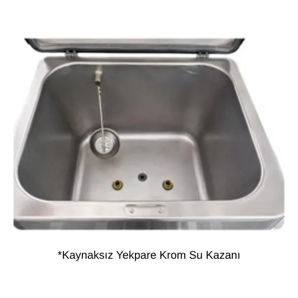 80 Litre Sanayi Tipi Komple Krom Soğuk Su Sebili - Görsel 4