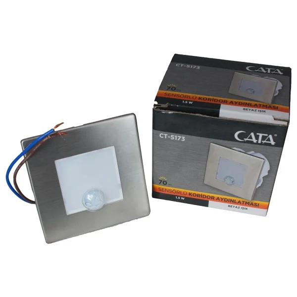 Cata Ct-5173 1.5 W Sensörlü LED Armatür - Görsel 2