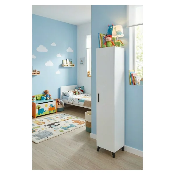 Alesta Life 4 Raflı Tek Kapaklı Çok Amaçlı Dolap - Görsel 2