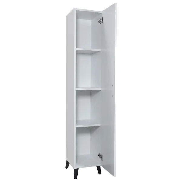Alesta Life 4 Raflı Tek Kapaklı Çok Amaçlı Dolap - Görsel 4