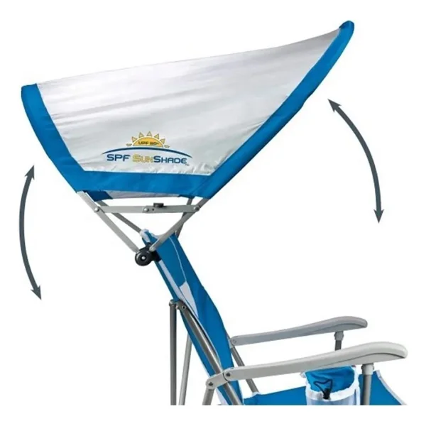 Gci Sunshade Captain's Şemsiyeli Kamp Sandalyesi - Görsel 6
