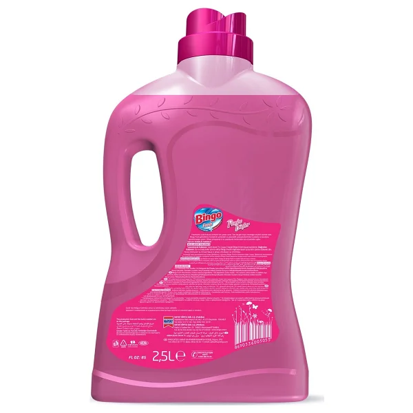Bingo Fresh Pembe Düşler Yüzey Temizleyici 2.5 Lt - Görsel 3