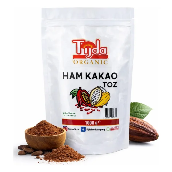Tijda Ham Kakao Tozu 1 Kg - Görsel 4