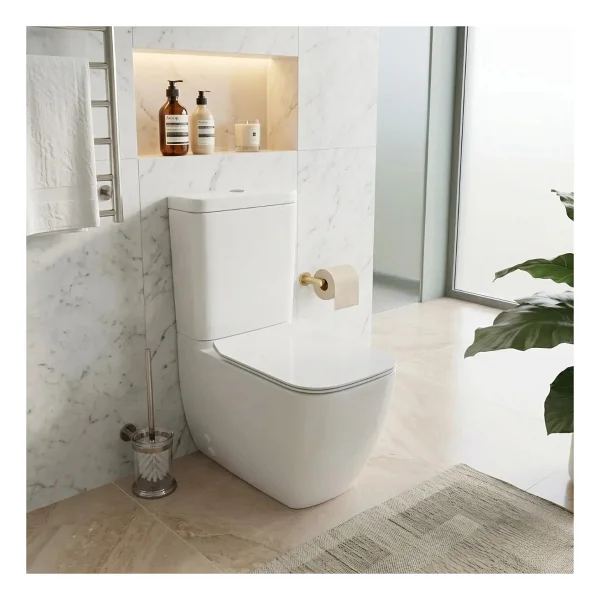 Vitra S25 Smooth Flush Kanalsız Beyaz Duvara Tam Dayalı Klozet Rezervuar Seti 9892b003-7201 - Görsel 7