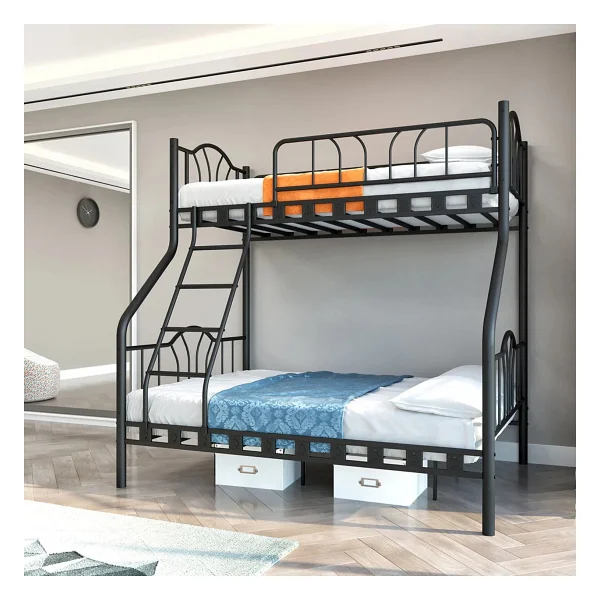 Argimo İmaj Siyah 90x190-140x190 cm 3'lü Metal Ranza - Görsel 4