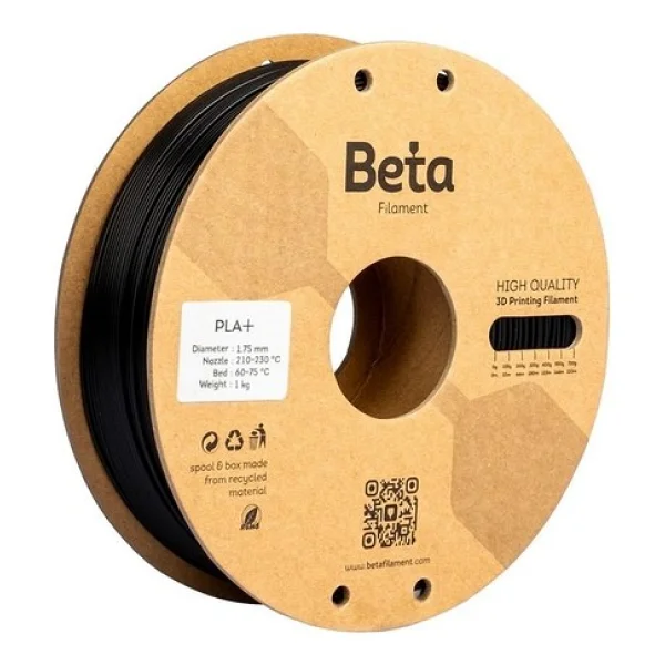Beta Pla Plus 1.75 Mm 1 Kg Siyah Filament - Görsel 2