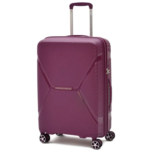 Benetton 14bnt3000-02 Polipropilen Orta Boy Valiz - Görsel 9