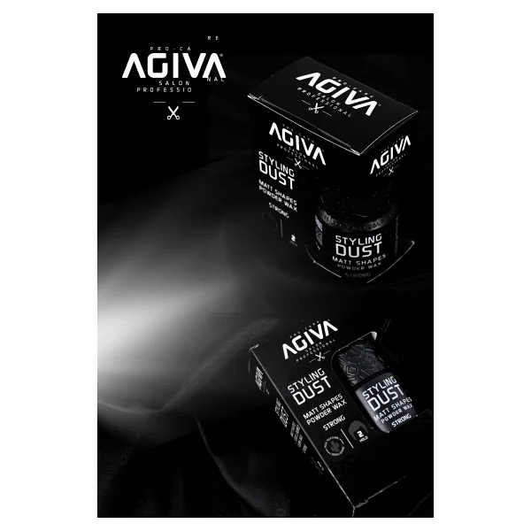 Agiva Saç Şekillendirici Pudra, Saç Şekillendirici Toz Wax, No:2, Sert Tutuş 20gr X 2 Adet Strong - Görsel 3