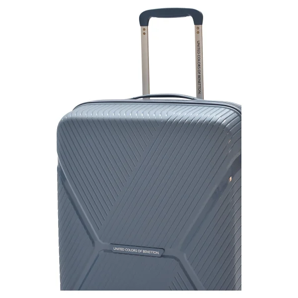 Benetton 14bnt3000-02 Polipropilen Orta Boy Valiz - Görsel 6
