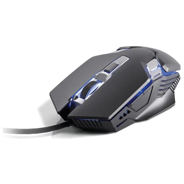 Polosmart Pgm37 Kablolu RGB LED Aydınlatmalı 6 Tuşlu 3600dpı Gaming Oyuncu Mouse Siyah - Görsel 2
