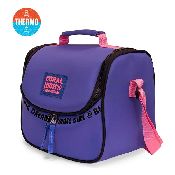 Coral High 27409 Mor Termoslu Beslenme Çantası - Görsel 7