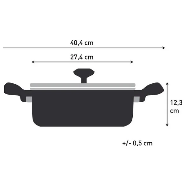 Tefal Expertise 5x 26 Cm Kısa Tencere - Görsel 3