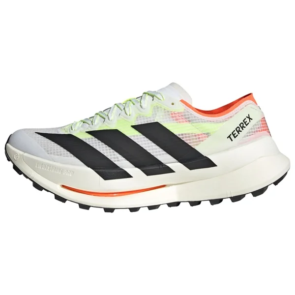 Adidas Terrex Agravic Speed Ultra 2 Js3534 Beyaz-Siyah-Turuncu Erkek Koşu Ayakkabısı - Görsel 8