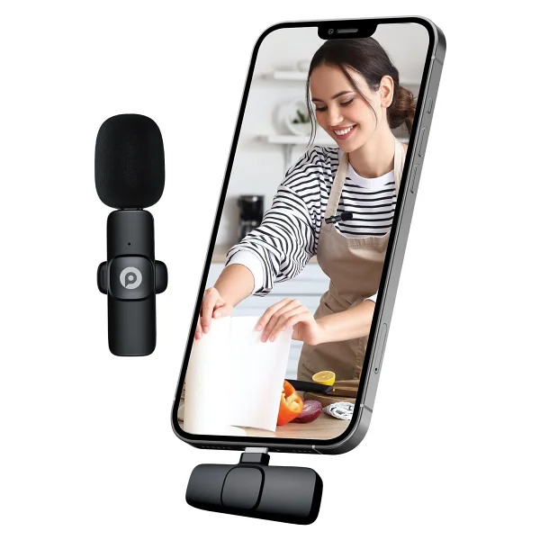 Polosmart Psm114 Wireless Mikrofon Siyah - Görsel 3
