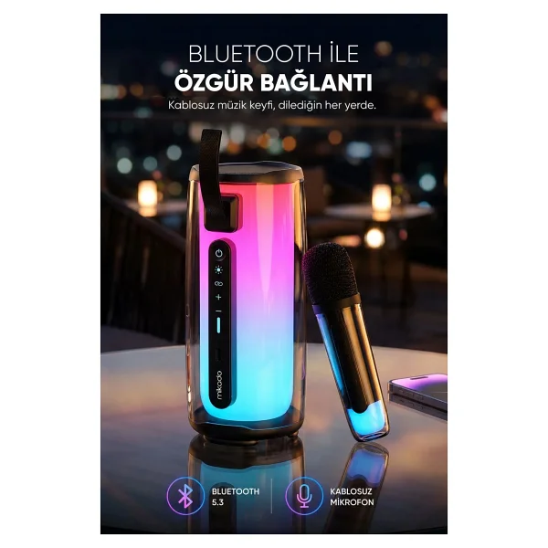 Mikado Capella Md-17bt Bluetooth Hoparlör - Görsel 4