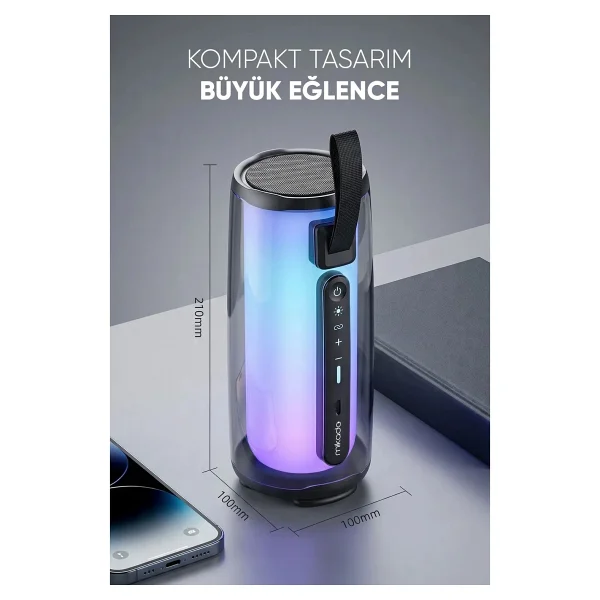 Mikado Capella Md-17bt Bluetooth Hoparlör - Görsel 5