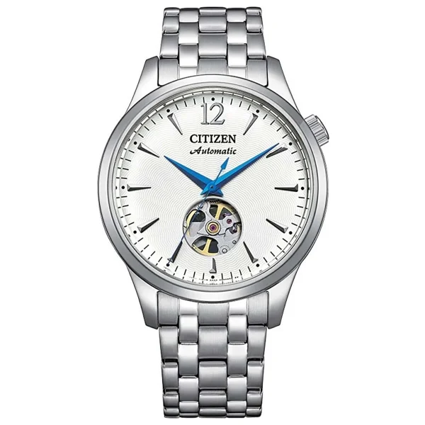 Citizen Automatico Nh9131-73a Çelik Kordon Beyaz Erkek Kol Saati - Görsel 2