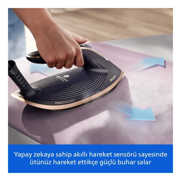 Philips 8000 Serisi Perfectcare Psg8300/20 3120 W Buhar Kazanlı Ütü - Görsel 6