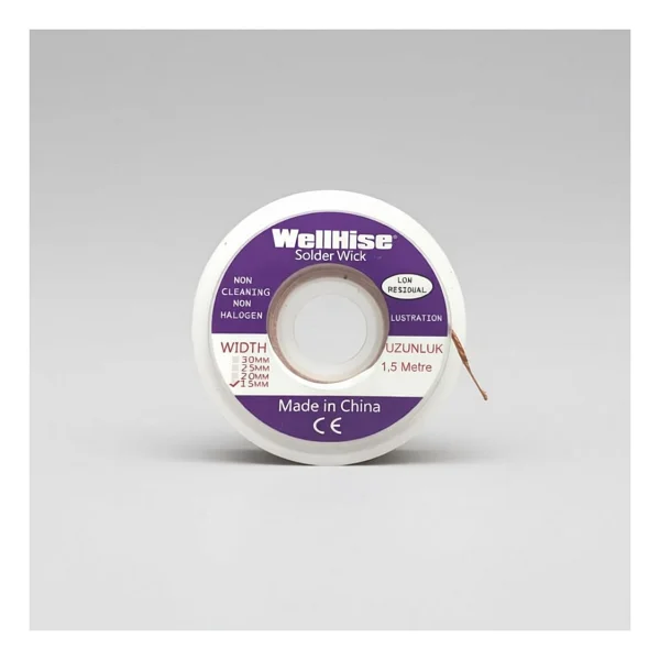 Wellhise 1515 1.5 Mm Lehim Sökme Fitili - Görsel 2