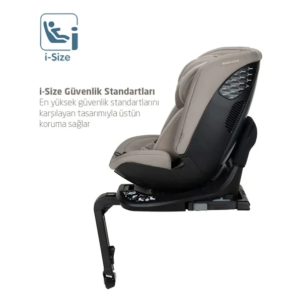 Maxi-Cosi Spinel 360 Plus Dönebilen I-Size Authentic Truffle 0-36 Kg Oto Koltuğu - Görsel 7
