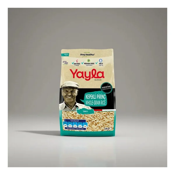 Yayla Gurme Kepekli Pirinç 500 Gr - Görsel 3