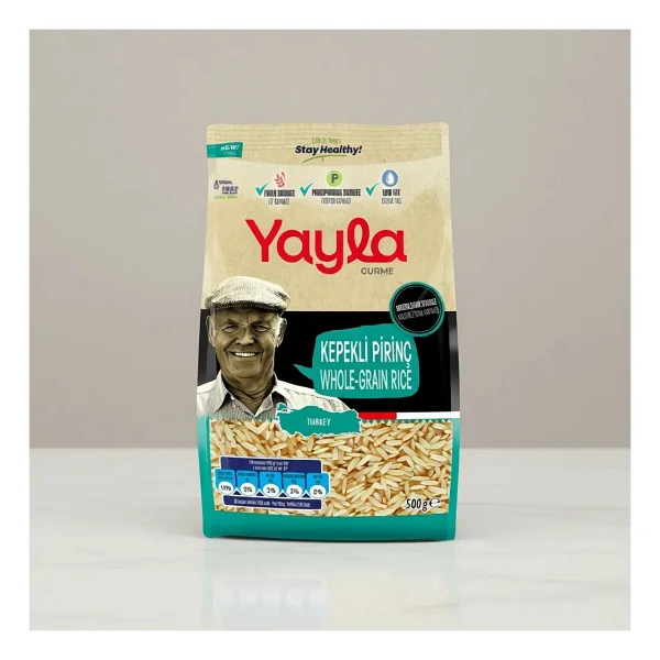 Yayla Gurme Kepekli Pirinç 500 Gr - Görsel 4