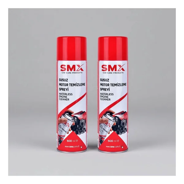 Smx 2 Adet Susuz Motor Temizleme Spreyi 2x500 Ml Yalıtkan Ve Etkili Temizlik Sağlar - Görsel 3