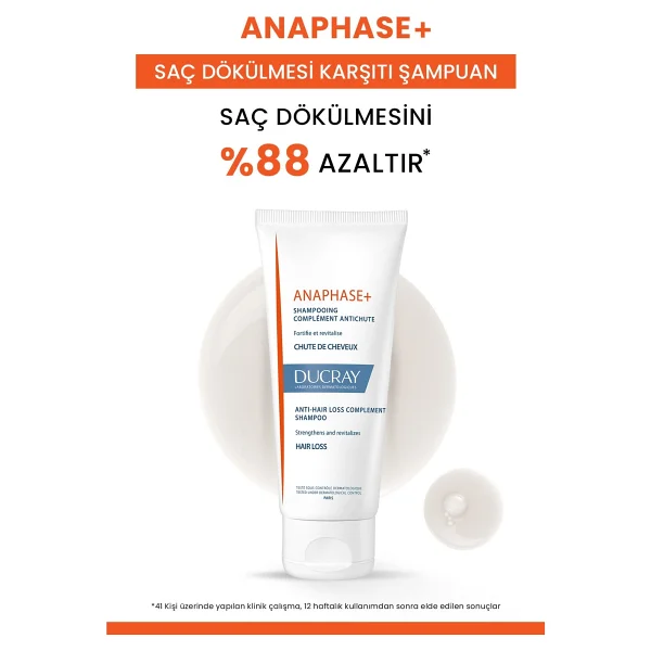 Ducray Anaphase+ Saç Dökülmesi Karşıtı Şampuan 100 Ml - Seyahat Boyu - Görsel 9