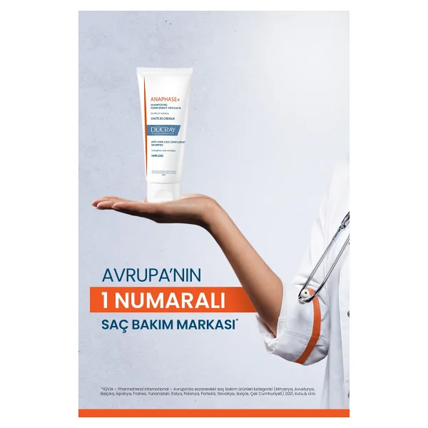 Ducray Anaphase+ Saç Dökülmesi Karşıtı Şampuan 100 Ml - Seyahat Boyu - Görsel 10