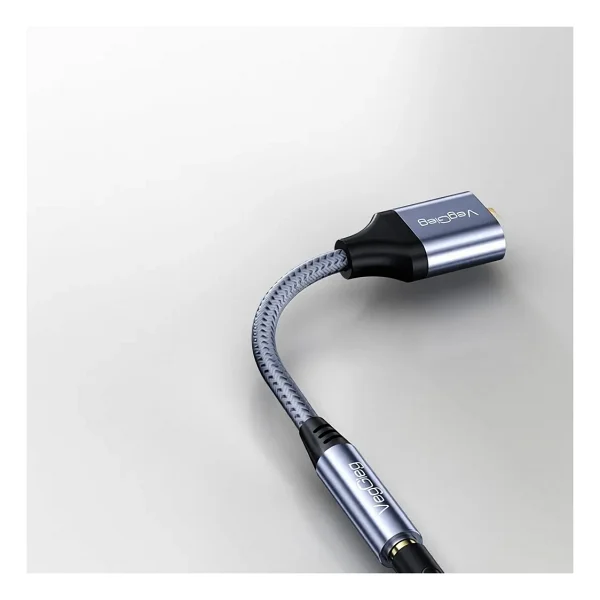 Veggieg USB-A To 3.5mm Jack Aux Mikrofon Destekli Dac Chip Hifi Ses Kartı - Görsel 8