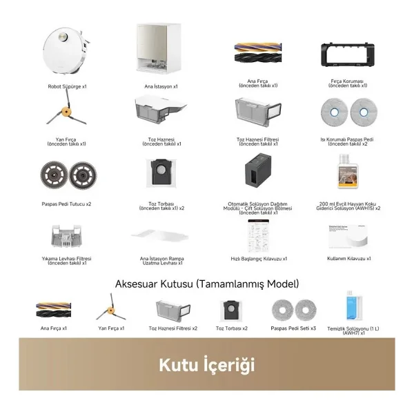 Dreame X60 Ultra Complete Çöp İstasyonlu Akıllı Robot Süpürge - Görsel 9