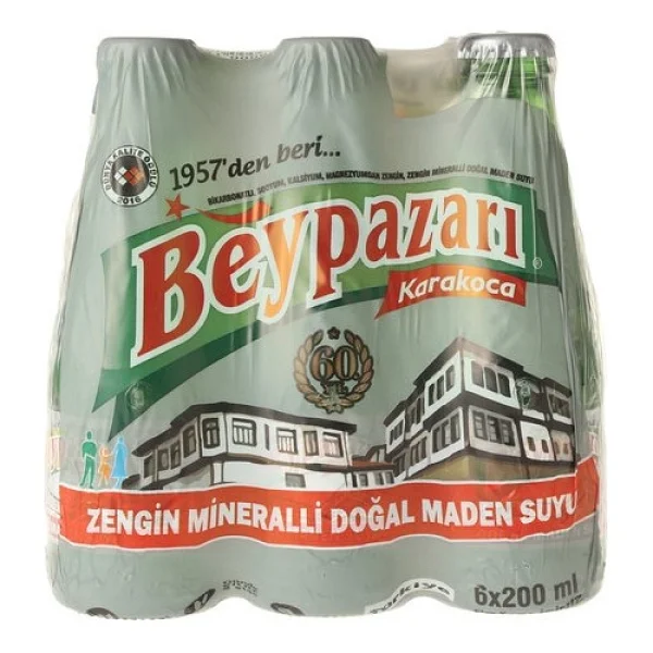 Beypazarı Sade Maden Suyu 6x200 Ml - Görsel 5