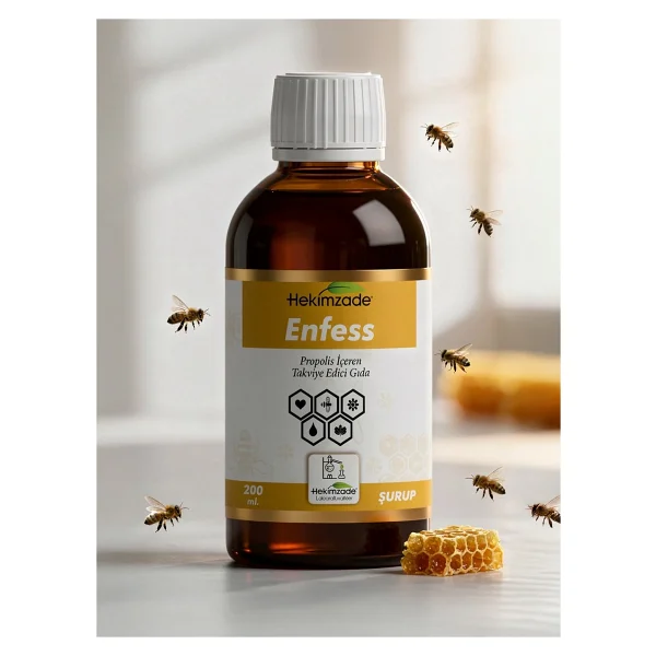 Hekimzade Enfess Propolis Şurup 200 Ml - Görsel 2
