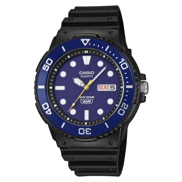 Casio Standart Mrw-230h-2evdf Siyah-Lacivert Erkek Kol Saati - Görsel 3