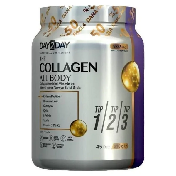 Day2day The Collagen All Body Toz 450 Gr Toz - Görsel 4