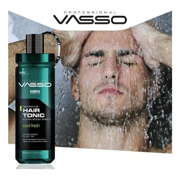 Vasso Mentol Ve Multivitaminli Ferahlatıcı Saç Toniği - Hair Tonic 260 Ml - Görsel 8