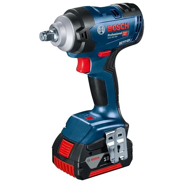 Bosch Gds 18v-400 Çift Akülü 5 Ah Darbeli Somun Sıkma Makinesi - Görsel 5