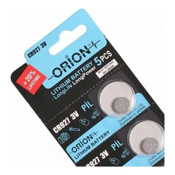 Orion Cr927 3 V 5'li Lityum Düğme Pil - Görsel 2
