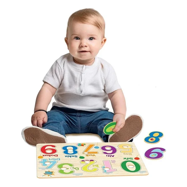 Fisher-Price Fisher Price Tak Çıkar Puzzle Şekiller Sayılar (4 Adet) - Görsel 2